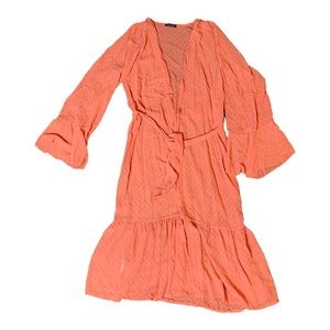 Pretty Pink Duster Sz 14